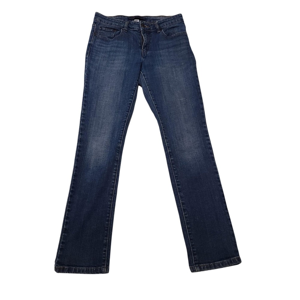 Levis Jeans Womens 8M Blue Mid Rise Skinny Stretch Denim 30x30 Medium Wash - Picture 2 of 15